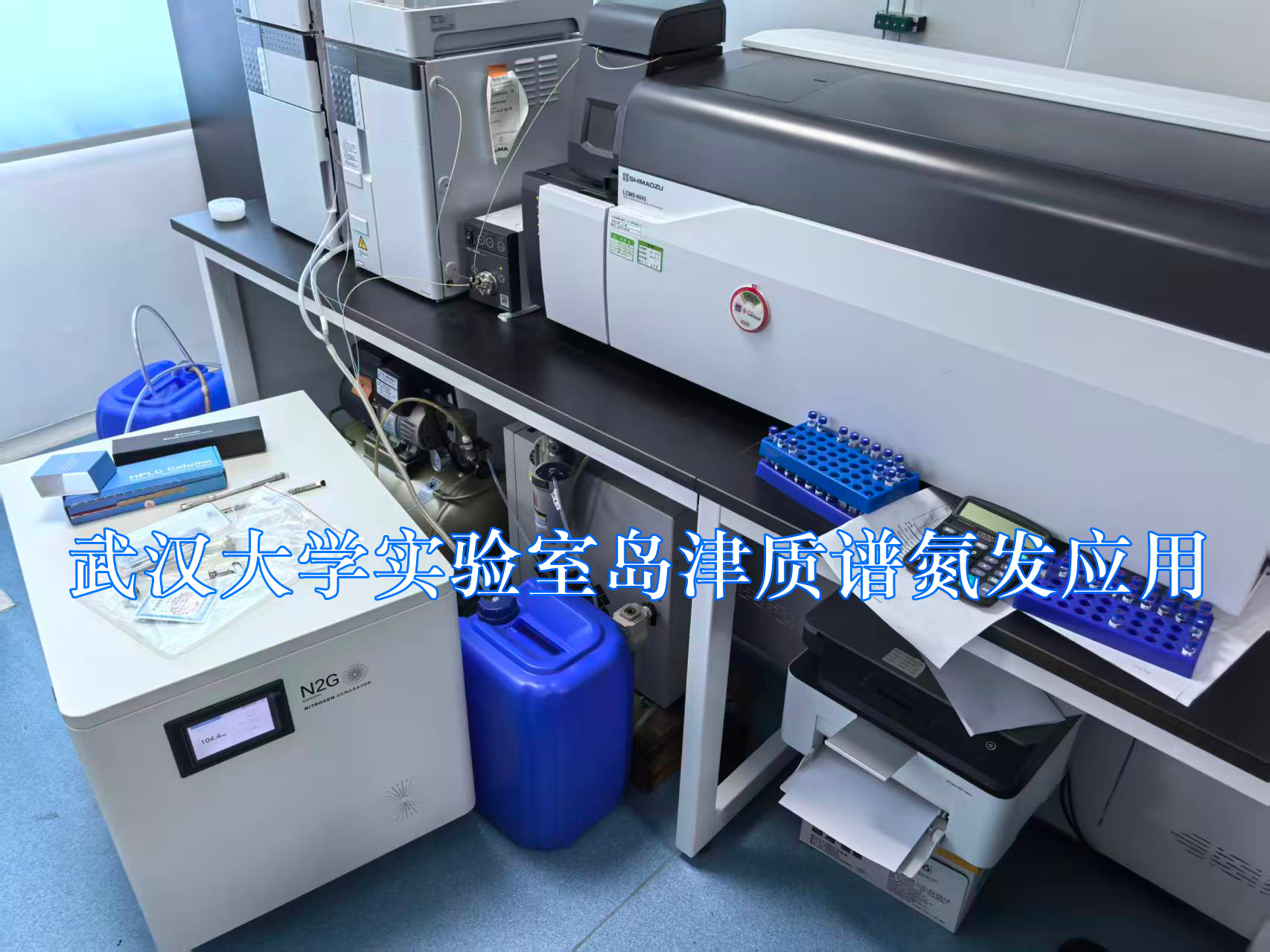 武汉-大学实验室 岛津质谱氮发应用